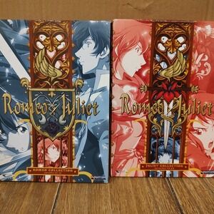 Romeo x Juliet - Collection 1 & 2 (DVD, 2009, 4-Disc Set) Complete Anime Series